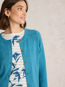 White Stuff - Cardigan Bleu - Bleu - 443041