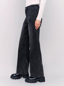 Charlie B - Pantalon - Charcoal - C5575-431